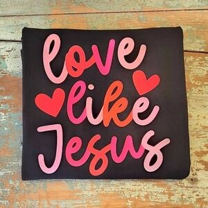 New Gildan Softstyle Short Sleeve Love Like Jesus Tee